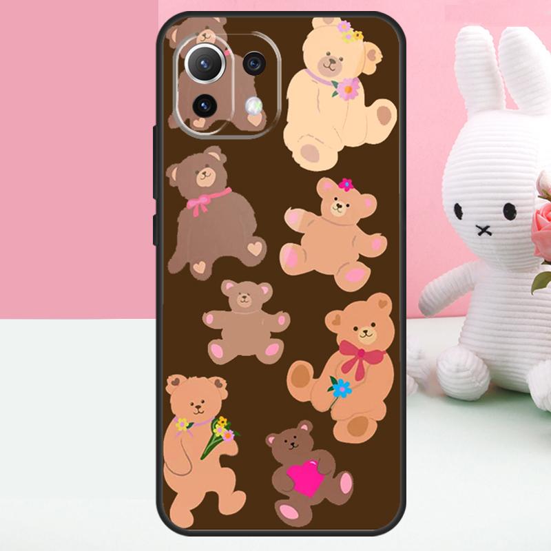

Bear-y Cute Berry Jam Angels Case For Xiaomi 15 14 Ultra 13T 14T 15T 17 Pro Max POCO X7 Pro X5 X6 F5 F6 F7 F8 Ultra Funda POCO F8 Pro