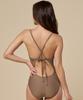 Laelliseupocheu [Osla708 Brn] Solid Sturdy X-Back Brown