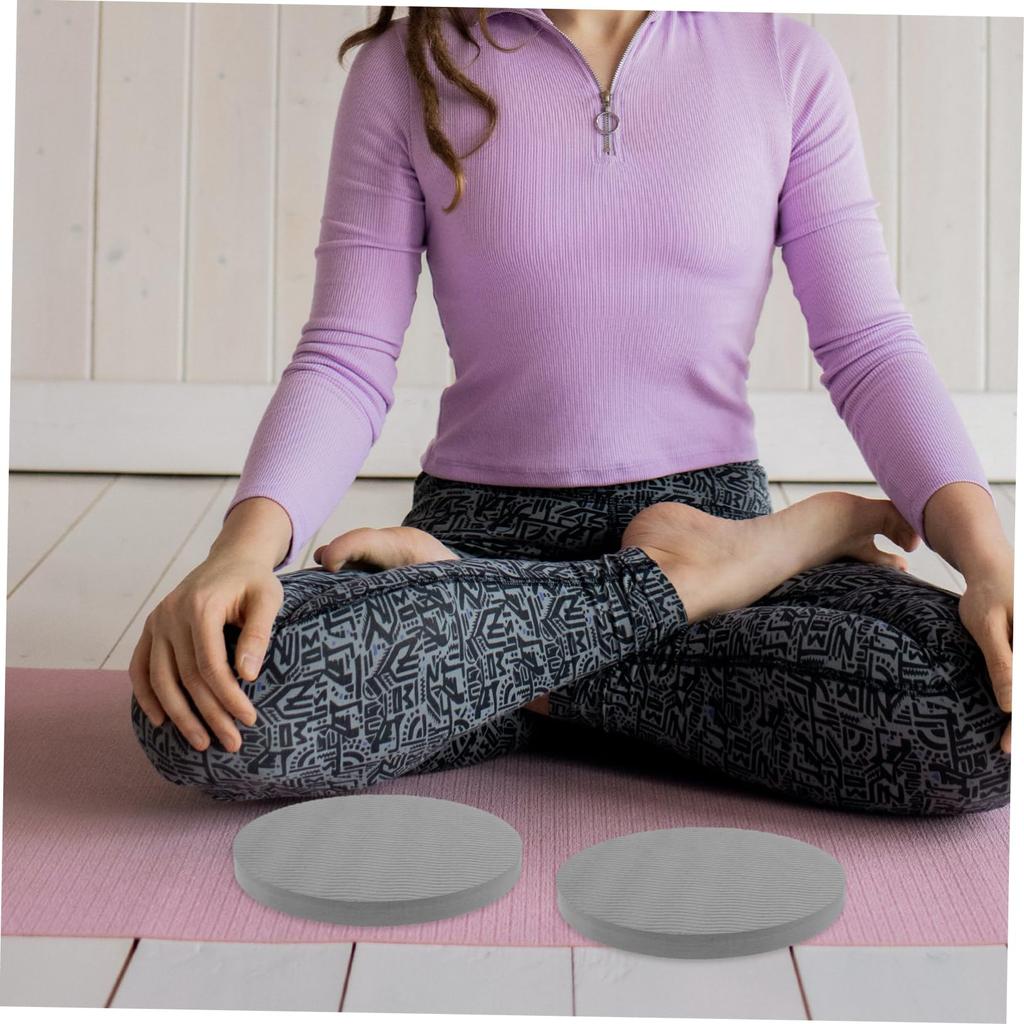 Kisangel Set of 2 Yoga Knee Pads Cushion Tpe Material