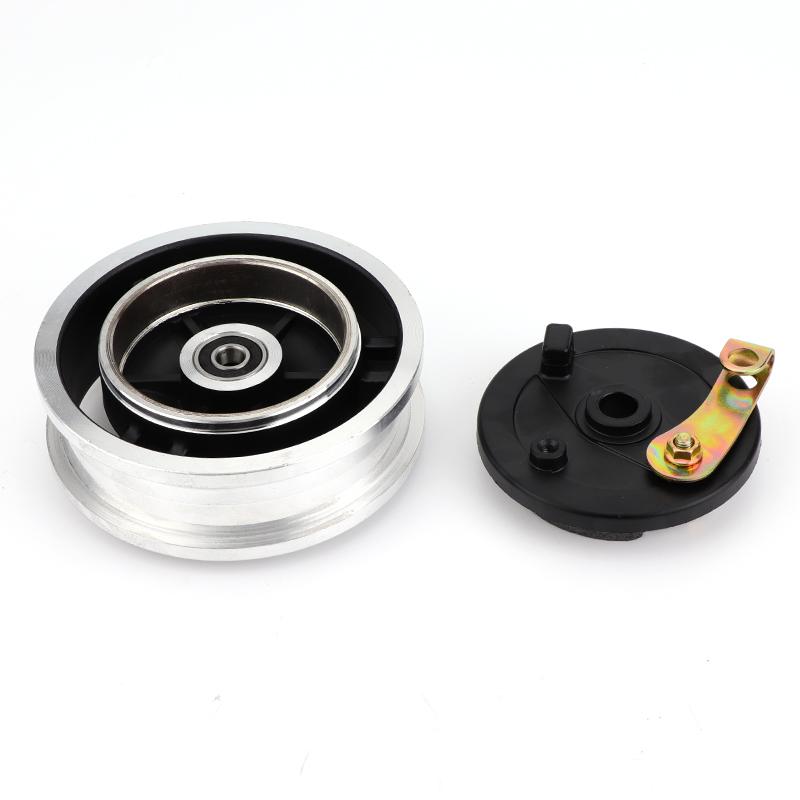 200x60 Solid Tire with Drum Brake 1200mm Cable Electric Scooter Aluminum Wheel Brake Suitable for 8 Inch Wheel Electric Parts