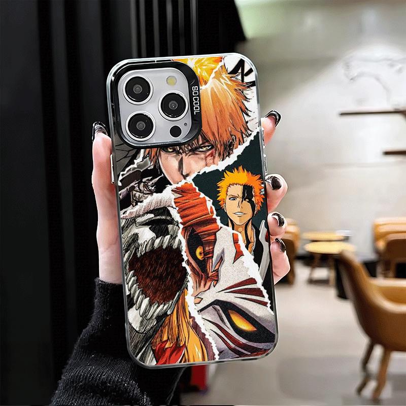 Bleach Kurosaki Ichigo Soft Phone Case for iPhone 15 16 17 Pro Max 17Air 16E 14 Plus 13 12 Mini Shockproof Cover Back Shell