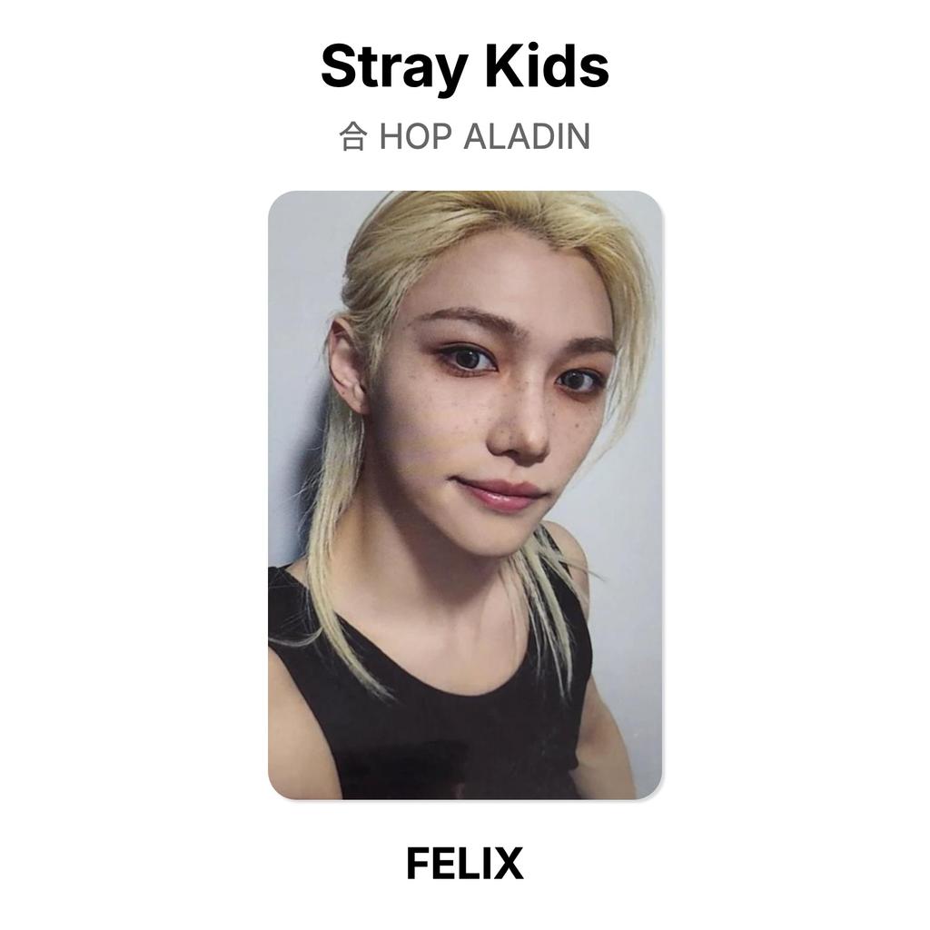 Stray Kids HOP ALADIN Official Photocard