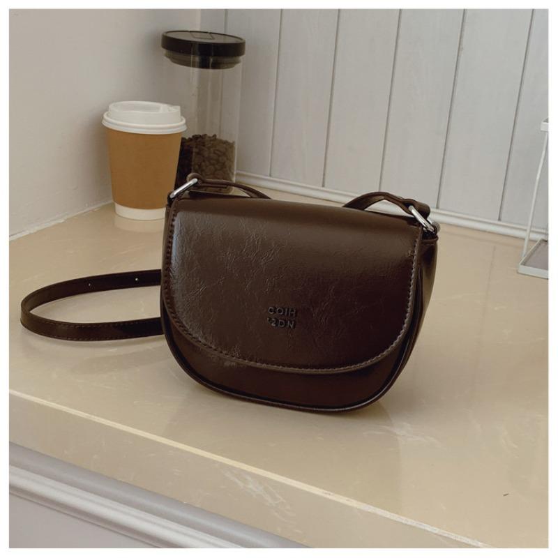 High-end Saddle Bag, Fashionable and Versatile Commuter Single-shoulder Bag, Crossbody Bag