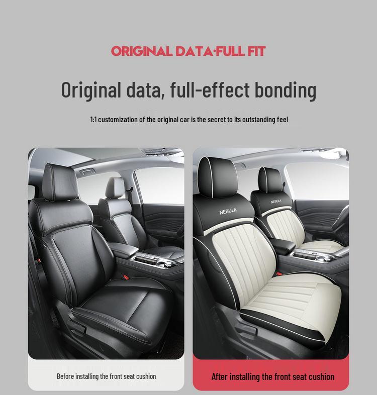 Wuling Xingyun All-Season Leather Seat Covers for Five-Seater Cars