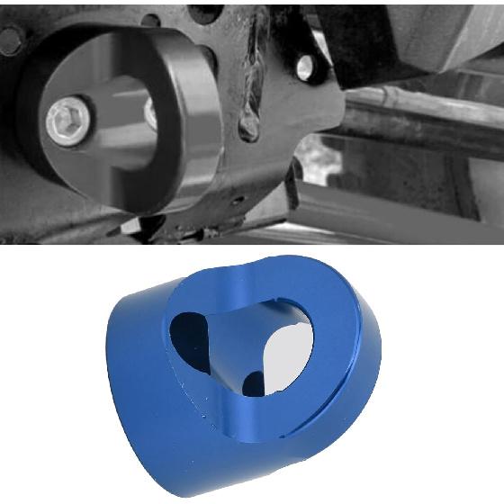 KIMISS Tow Hook Anchor, CNC Billet Tie Down Anchors Replacement for Polaris General RS1 RZR XP 1000 / Turbo/RZR XP 4 1000 / RZR XP 4 Turbo
