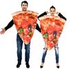 Couple Pizza Slicing Costumes Cosplay Costumes, Carnival Spoof Costumes, Stage Costumes Performance Costumes
