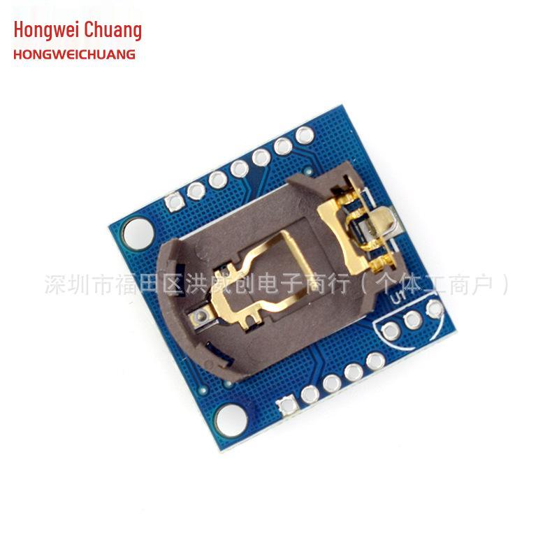 Compact I2C 24C32 Memory & DS1307 Clock Module (Battery Excluded)