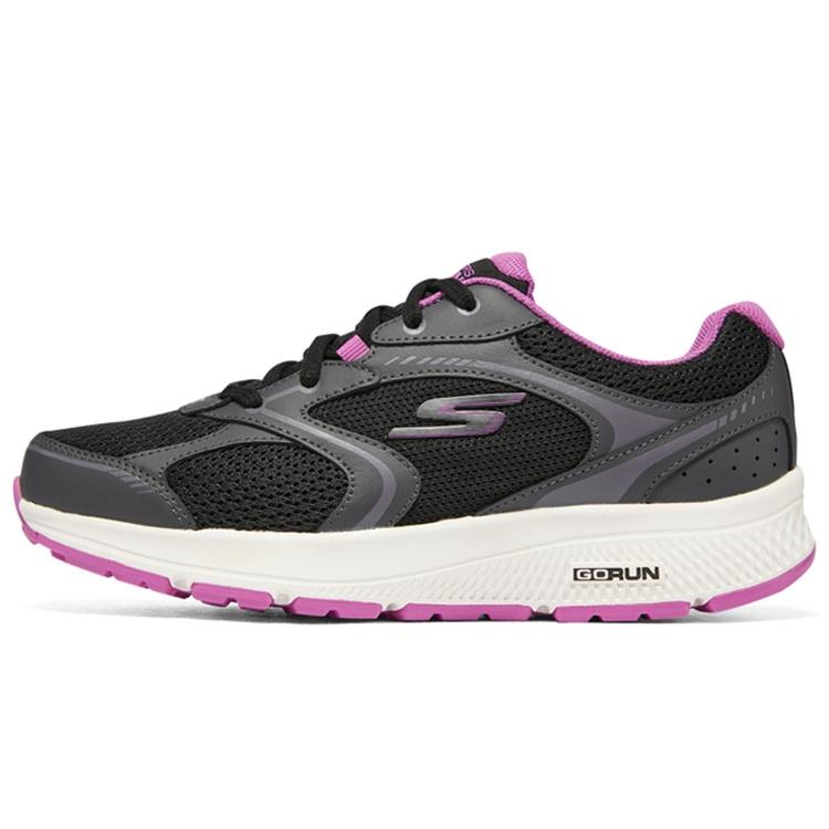 (WMNS) Skechers Go Run Consistent Black Purple Women s 128280-BKPR EU 35.5