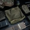 Taktische Molle Abwurftasche Faltbare Hüfttasche Outdoor Aufrollbare Kordelzug Utility Faltbare Netztasche