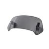 For Universal Adjustable Spoiler Clamp-On Windscreen Deflector Motorcycle Windshield Extension