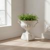 Pedestal Urn with Handles Vintage Container Antique for Photographers