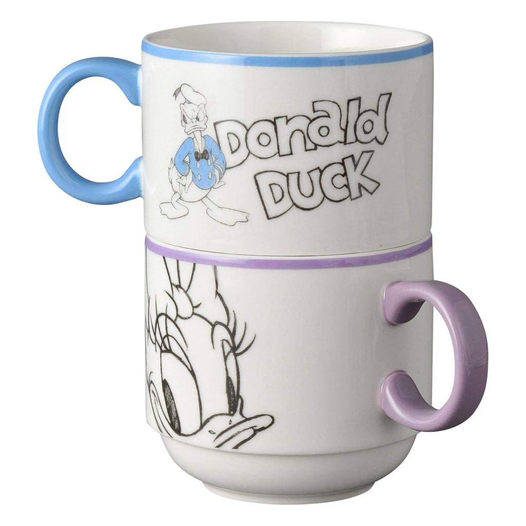 Francfranc Disney Tower Sketch Insulated Disney Set Mugs, Mugs, 4-Piece