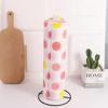 1Pcs Black/Silver Tissue Stand Vertical Napkins Rack Durable Roll Paper Towel Holder