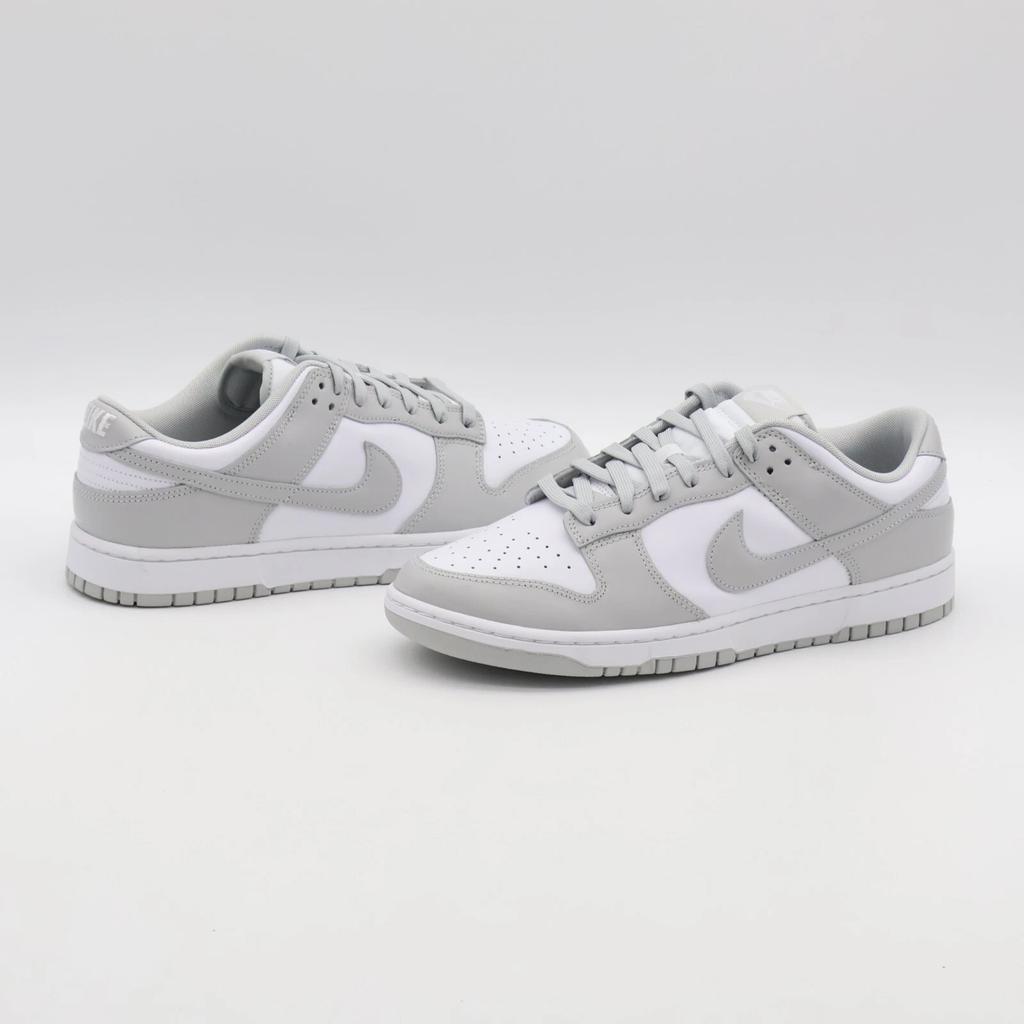 DD1391-103 Nike Dunk Low Gray Fog White Light Gray Photon Dust Steel (Men's)