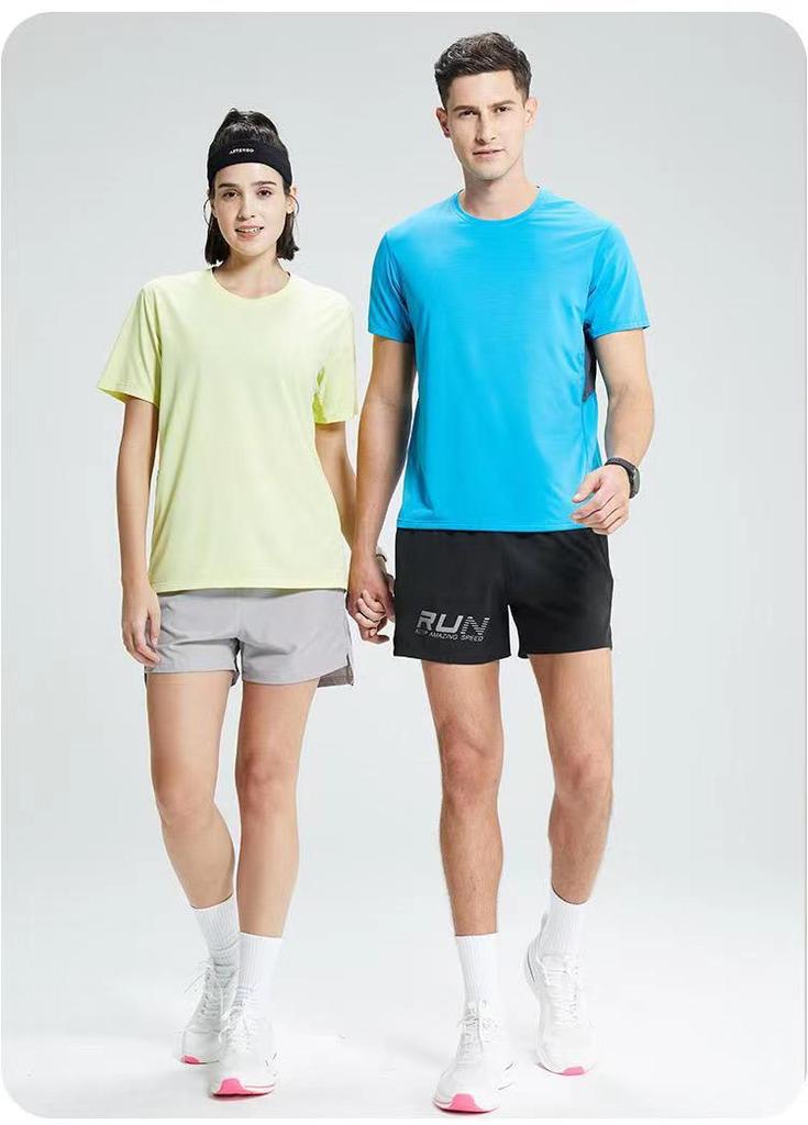 2024 Men's Quick-Dry Short Sleeve Sports T-shirt - Ideal for Running & Training