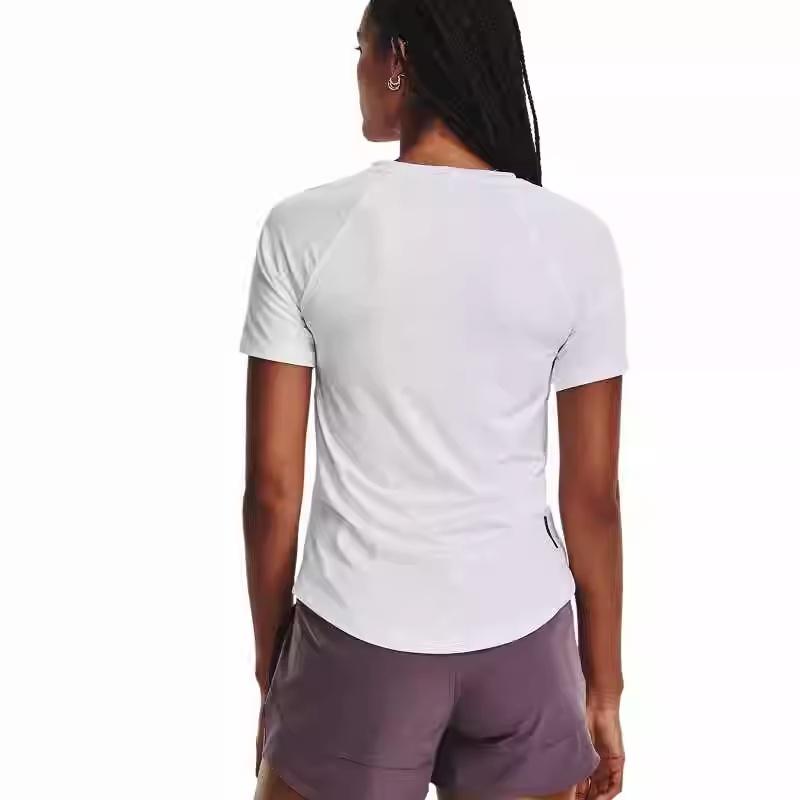 Under Armour Raglan Sleeve T Shirt Women's White Unisex 1379963-100