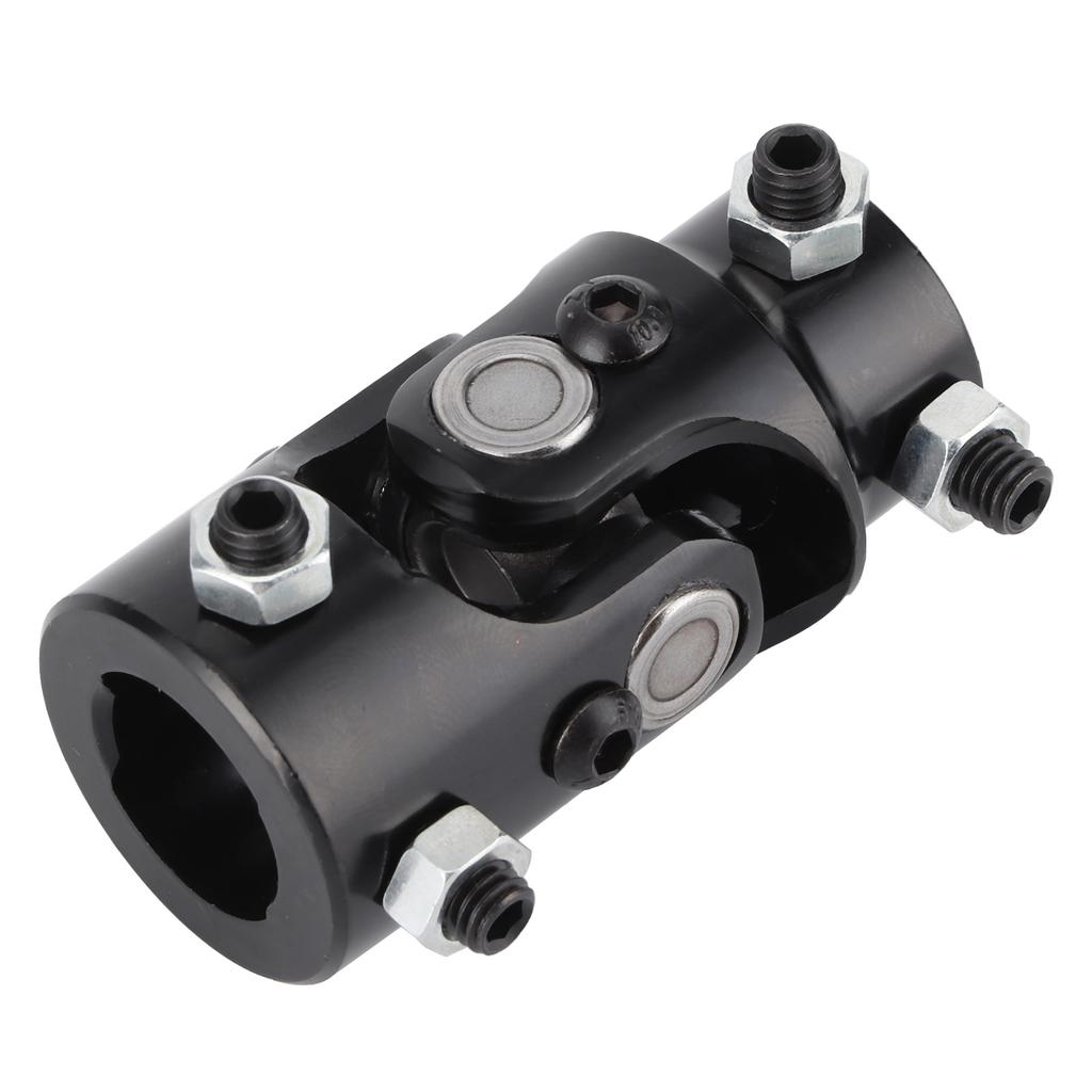 34in Steering Shaft U Joint Stainless Steel Wear Resisitant Durable Black Universal