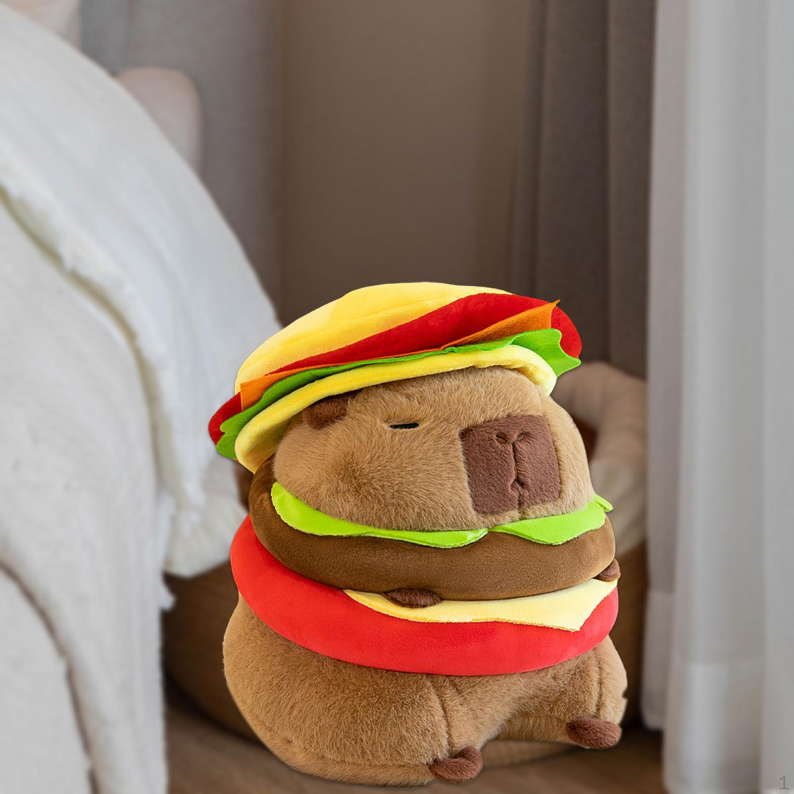 

Милая плюшевая игрушка-гамбургер для детей и подростков — очаровательный акцент в комнате или 25cm