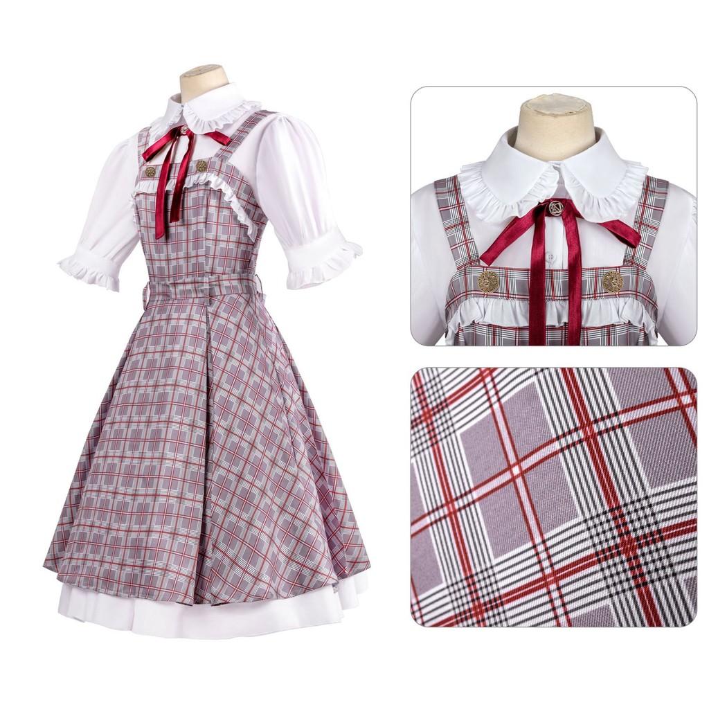 Manakashi Honjo Kanzaki Manami Cosplay Costume Dress Halloween Party Performance