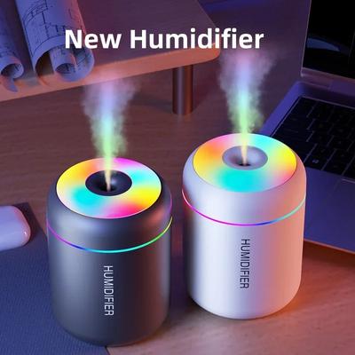 180ML Mini Air Humidifier USB Electric  Diffuser Essential Oil Purifier Aromatherapy Mist Maker Lights For Car  Bedroom Smell