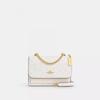 Coach MIni Klare Crossbody Bag In Signature Canvas Gold White Chalk