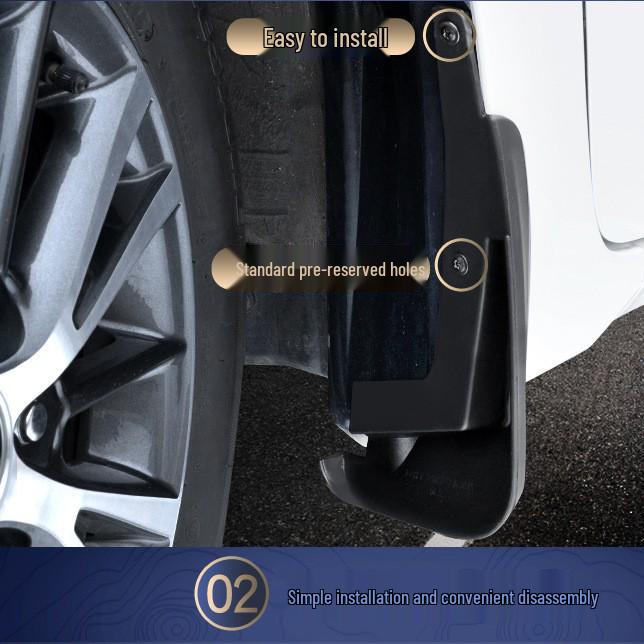 Chevrolet Cruze Mudguards (2019-2023) - Durable Tire Protectors