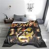 Bowie Lightning Bolt Blanket for all seasons blanket lunch break throw gift
