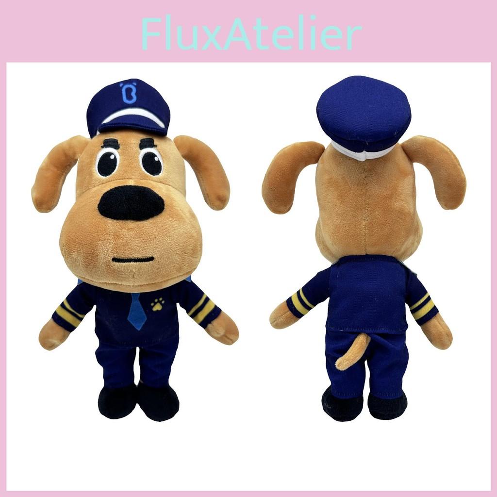 Plush Sheriff Labrador Toy Childern Doll Gift Home Decoration Presents Kids