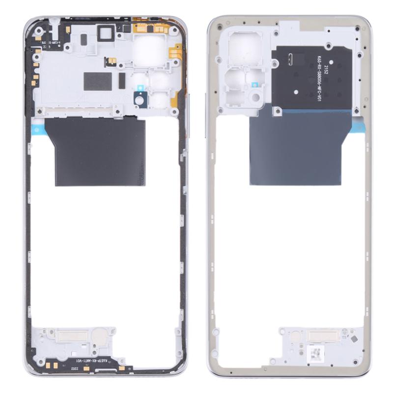For Xiaomi Poco X4 Pro 5G/Note 11E Pro 5G Middle Housing Plate Frame Replacement Part (without Logo)