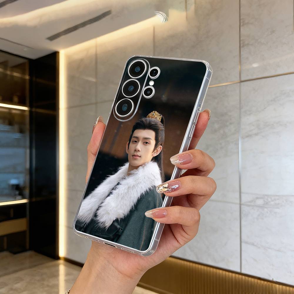 Pursuit of Jade (Zhang Linghe as Xie Zheng) Phone Case For Samsung S25,S24,S21,S22,S23,S30,Ultra,S20,Plus,Fe,Transparent Cover