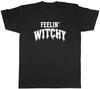 Feeling Witchy Funny Halloween Witch Mens T-Shirt Tee Gift Top