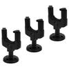 3PCS ABS Guitar Wall Hanger Black Guitar Hangers Durable Guitar Wall Hooks  Guitar
