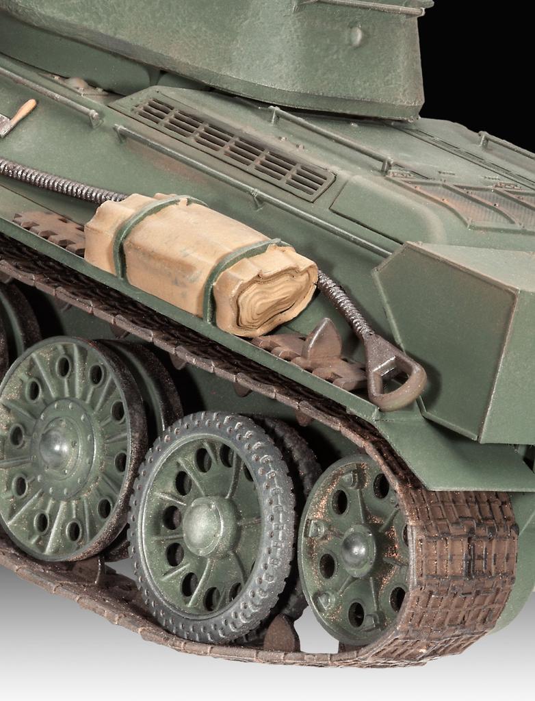 German level Soviet plastic model 1/35 T-34/76