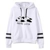 Women Hooded Long Sleeve Letter Bear Drawstring Pullover Hoodie Fashion Hoodies