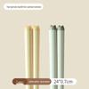Luxury Minimalist Anti-Mold Alloy Chopsticks Set - High-Temperature Resistant, Lightweight, for One Person.