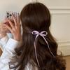 Braiding Hair Tool Small Hair Claw Girl Hair Clip Korean Style Headwear Balletcore Bow Hairpin