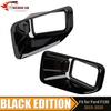 Black Front Bumper Fog Light Lamp Guard Cover Trim For Ford F150 XLT 2015-2017