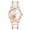 New Luxury Design Women's Watch Diamond Ceramic Stainless Steel Strap Montre Femme Automatic Mechanical Relojes Para Mujer