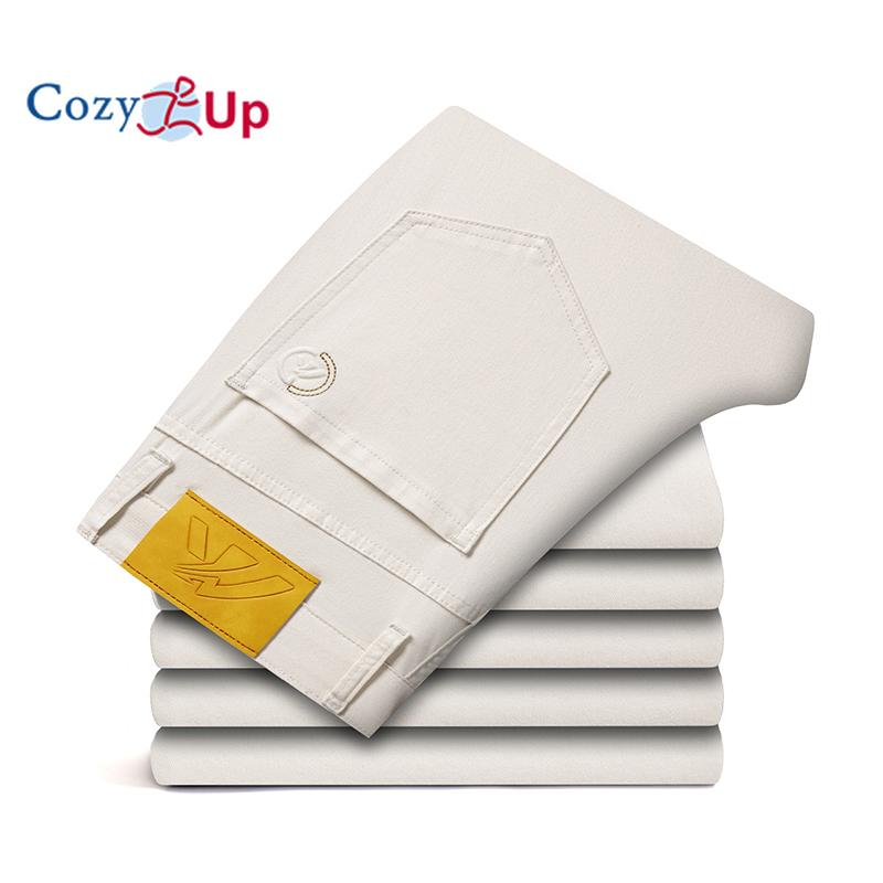 

Уютные новые летние роскошные белые джинсы для мужчин, удобные прямые брюки из хлопчатобумажной ткани, классические стильные джинсовые брюки, мужские 28 хаки