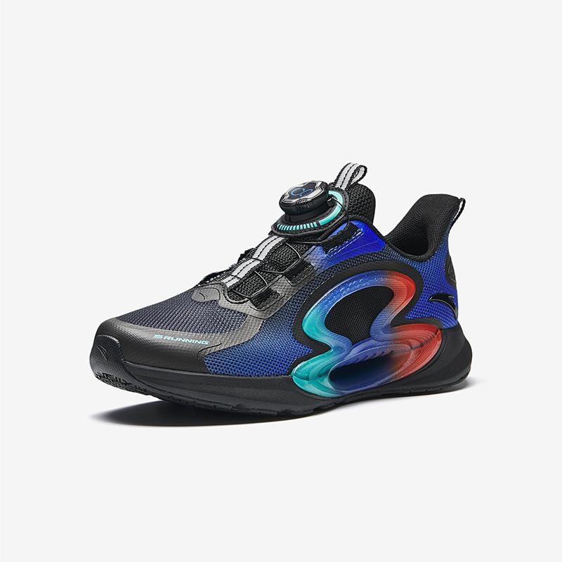 Anta Kids Monthly 2.0 Mesh Fabric Trendy Fashion Comfortable Versatile Shock Absorbing Breathable Lightweight Low Top Running Shoes A312425599H-5