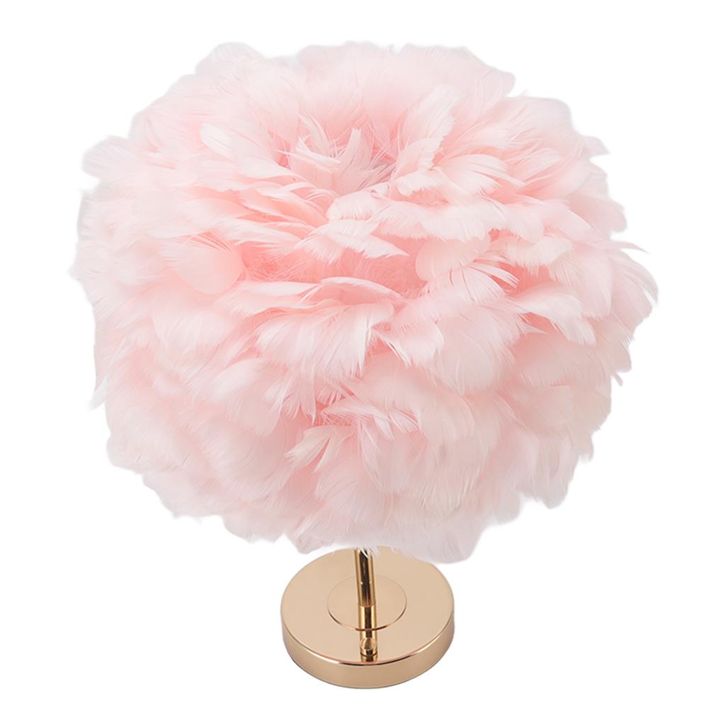 Feder Tischleuchte Touch Dimmen 3 Farbtemperaturen USB-Aufladung Dekorative Schreibtischleuchte für Restaurant