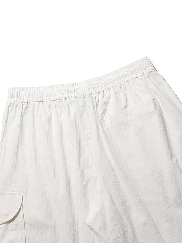 BBC EARTH Cotton 3D Pocket Length Pants_Ivory