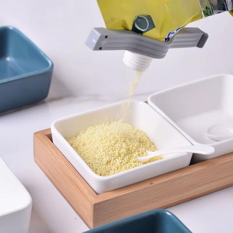 Seasoning Bag Sealing Clip, Screw Cap Sealing Clip, Fresh-keeping Clip, Tool Kitchen Accessories, Durable Sealing Clip