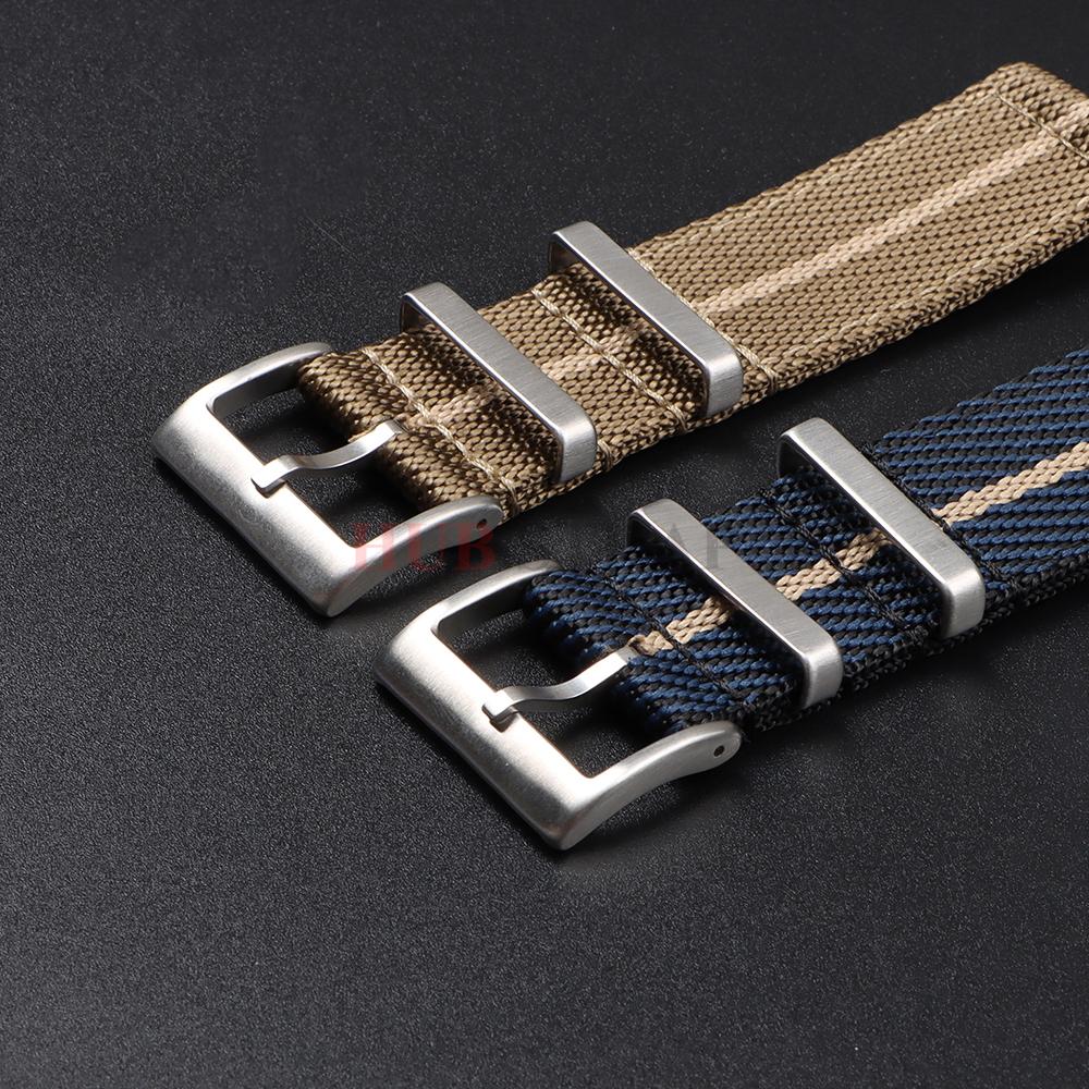 Nylon Strap 20mm 22mm Watch Band Woven Canvas Fabric Band for Seiko for Omega Men Woemn Military Sport Quick Release Bracelet