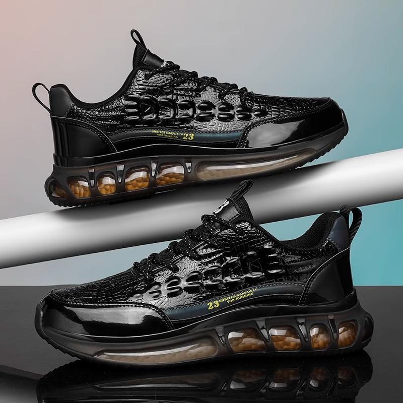 Sapatos masculinos novos tênis de corrida casuais esportivos com sola macia