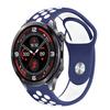 18mm 22mm 20mm Zweifarbiges Silikonarmband für Oneplus Watch 3 43mm 46mm/Lite/2R Atmungsaktives Armband für OPPO Watch S/X2 mini Band
