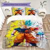 Son Goku Duvet Cover, 3pcs Bedding Set, Digital Print, No Filling, Multi-Size, Kids Gift -HYQ21