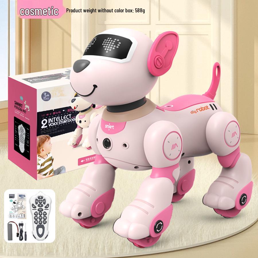 Interactive Voice-Controlled Smart Robot Dog Toy for Kids