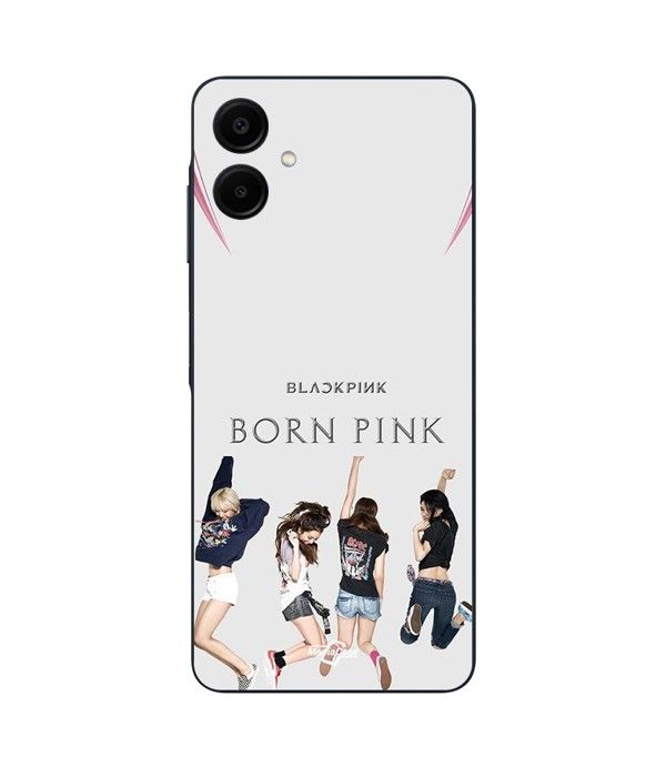 Coque de téléphone - Maniacase - Samsung Galaxy A06 - Noir - Silicone - Kpop