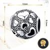 Heart Charms Pr 925 Bead Pendant S925 Heart Beads